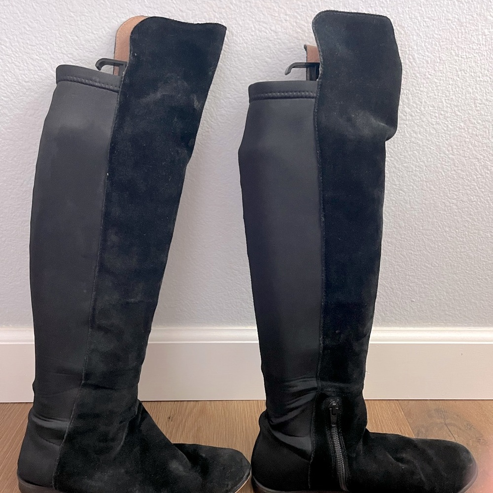 Corso Como Black 5050 over the knee boots